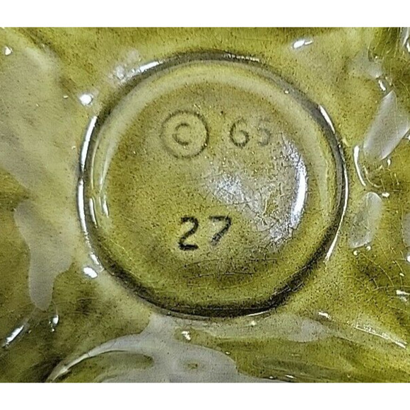 Los Angeles Pottery Tray Mid-Century Divided Tray Pottery Vegetable Dish VTG - Picture 9 of 12